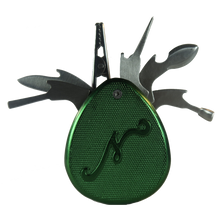 Load image into Gallery viewer, Nuggy Hybrid Smoking Multi-Tool - 6-in-1 Wax Scoop Spoon, Scraper, Clip, Paddle, Knife, and Smoker's Pick/Poker - Perfect Gifts for Smokers