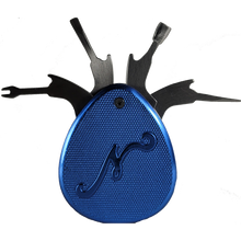Load image into Gallery viewer, Nuggy Lift Smoking Multi-Tool - 5-in-1 Wax Sculptor Tools, Wax Scoop Spoon, Scraper Paddle, Fork, Smoker's Pick/Poker, and Cover/Cap - Perfect Gifts for Smokers