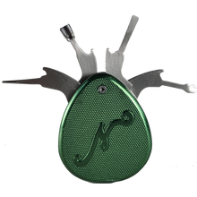 Load image into Gallery viewer, Nuggy Lift Smoking Multi-Tool - 5-in-1 Wax Sculptor Tools, Wax Scoop Spoon, Scraper Paddle, Fork, Smoker's Pick/Poker, and Cover/Cap - Perfect Gifts for Smokers