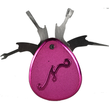 Load image into Gallery viewer, Nuggy Lift Smoking Multi-Tool - 5-in-1 Wax Sculptor Tools, Wax Scoop Spoon, Scraper Paddle, Fork, Smoker's Pick/Poker, and Cover/Cap - Perfect Gifts for Smokers