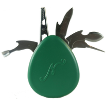 Load image into Gallery viewer, Nuggy Lite Smoking Multi-Tool - 6-in-1 Wax Scoop Spoon, Scraper Paddle, Clip, Flashlight, Knife, and Smoker's Pick/Poker - Perfect Gifts for Smokers