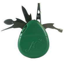 Load image into Gallery viewer, Nuggy Lite Smoking Multi-Tool - 6-in-1 Wax Scoop Spoon, Scraper Paddle, Clip, Flashlight, Knife, and Smoker's Pick/Poker - Perfect Gifts for Smokers